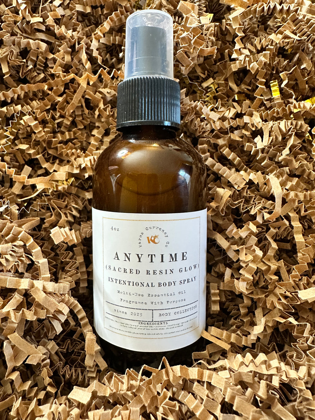 Anytime (Sacred Resin Glow) Body + Room Spray-4oz