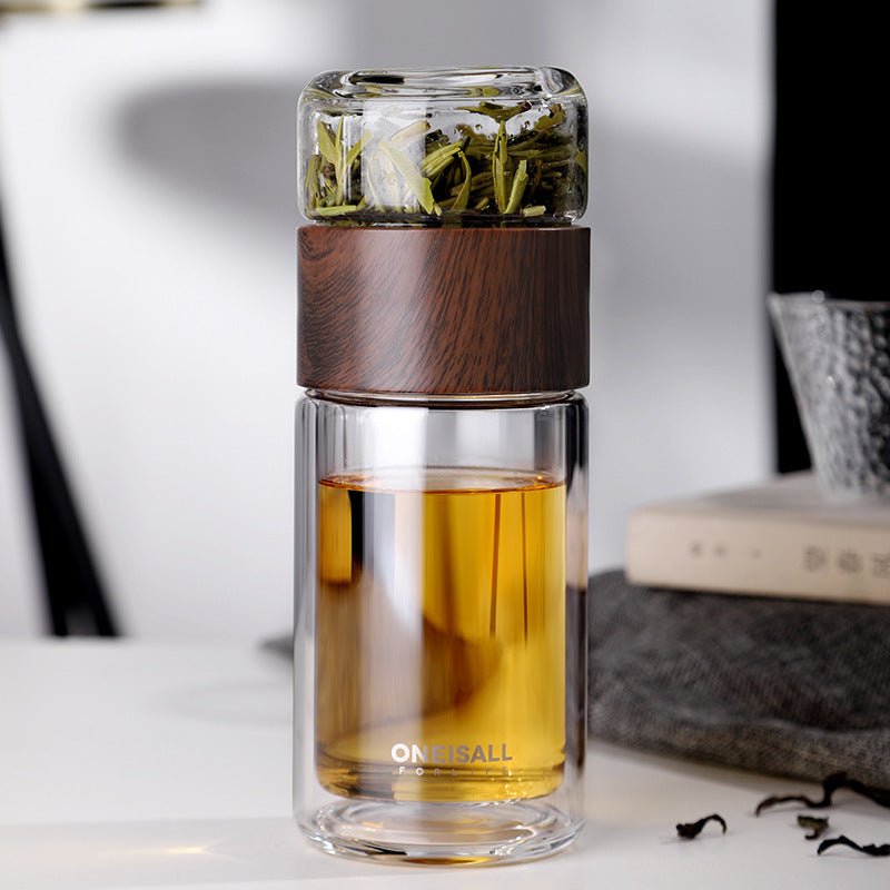 All In One Loose Leaf Tea Infuser Cup - KarmaCurrency