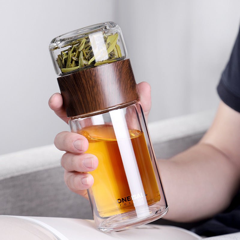 All In One Loose Leaf Tea Infuser Cup - KarmaCurrency