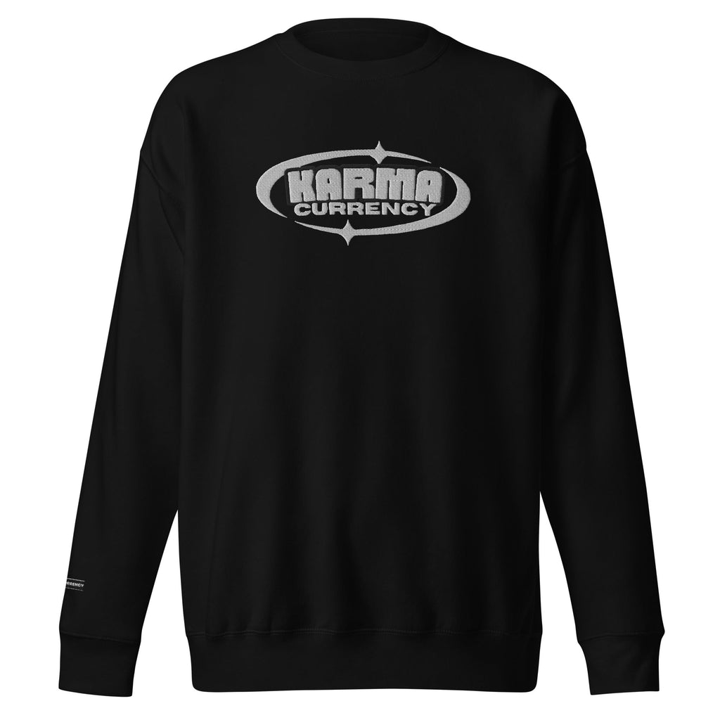 Karma CO$MIC Embroidered Crewneck Sweatshirt - KarmaCurrency